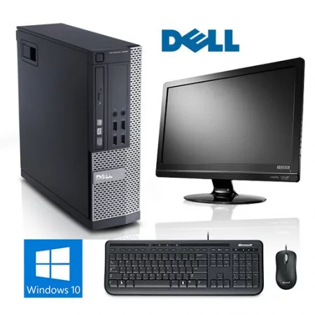 DELL 9020 SFF, i5-4570, 4GB, 500GB HDD, DVD, Win 10 + Οθόνη