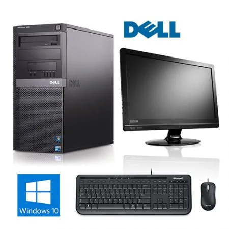 DELL 980 Tower, i7-860, 4GB, 250GB HDD, DVD, Win 10 + Οθόνη