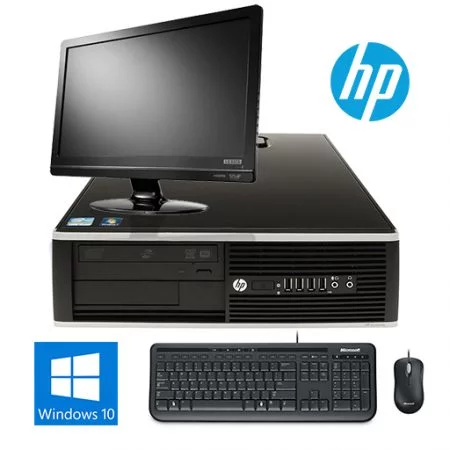 HP Elite 8100 SFF, i7-860, 4GB, 250GB HDD, DVD, Win 10 + Οθόνη