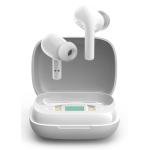 JOYROOM earphones με θήκη φόρτισης JR-TL6, οθόνη, true wireless, λευκά