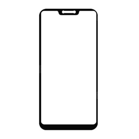 POWERTECH Tempered Glass 5D, full glue, για Xiaomi Redmi 6/6A, μαύρο