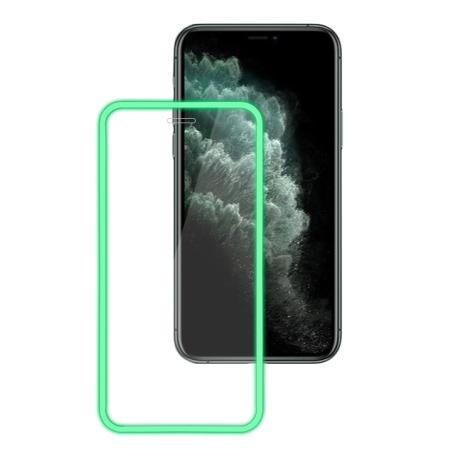 POWERTECH Tempered Glass 5D, φωσφοριζέ, full glue, για iPhone XS Max