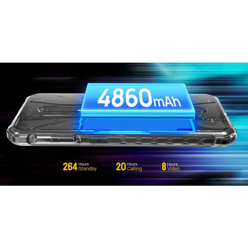 Ulefone smartphone Armor X12 Pro, 5.45", 4/64GB, 4860mAh, IP68/IP69K, μαύρο – φωτογραφία 3