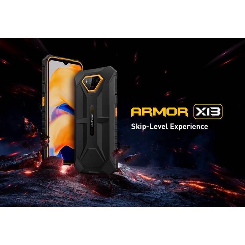 Ulefone smartphone Armor X13, 6.52", 6/64GB, 6320mAh, IP68/IP69K, μαύρο – φωτογραφία 3