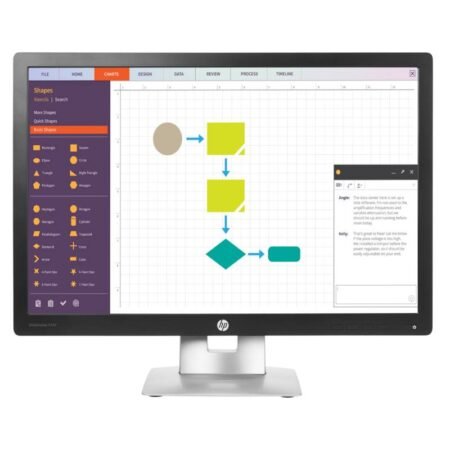 HP used οθόνη E242 LED IPS