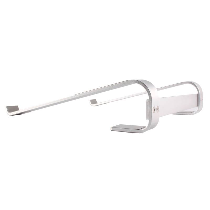 Powertech μεταλλική βάση laptop PT-1161, έως 18", ασημί – φωτογραφία 3