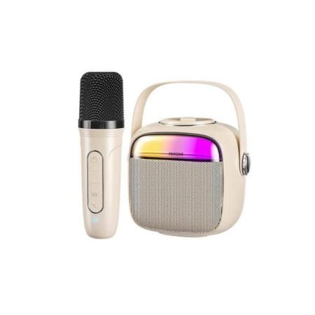 Speaker BT WK D43 mini Karaoke Beige