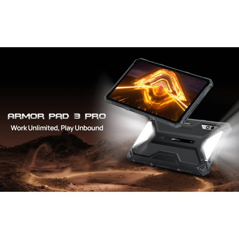 Ulefone tablet Armor Pad 3 Pro, 10.36", 8/256GB, 33280mAh, 4G, μαύρο – φωτογραφία 2