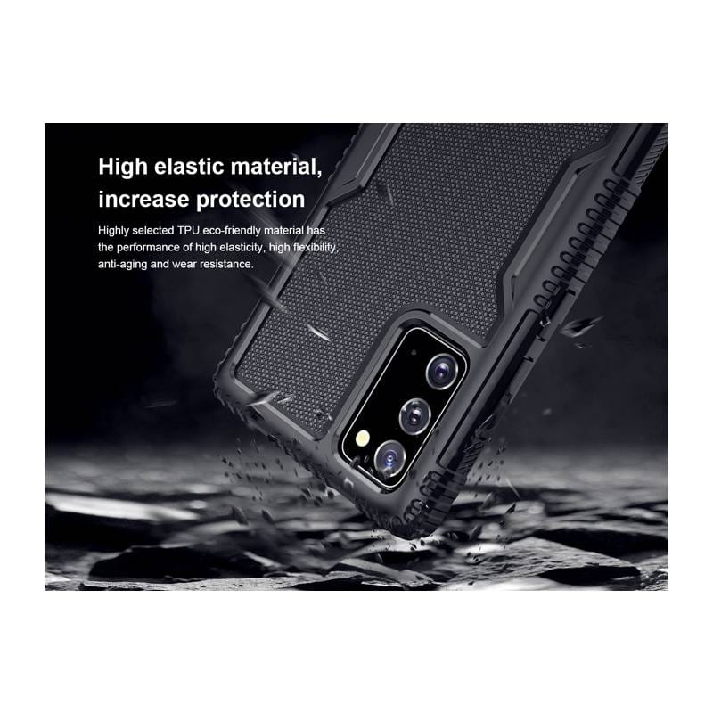 Nillkin θήκη Tactics TPU για Samsung Galaxy Note 20, μαύρη – φωτογραφία 3