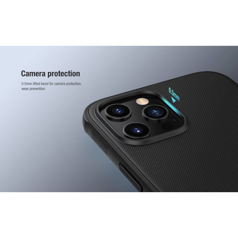 Nillkin θήκη Super Frost Shield για Apple iPhone 12 mini, μαύρη – φωτογραφία 2