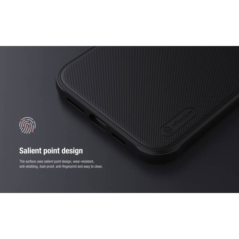 Nillkin θήκη Super Frost Shield για Apple iPhone 12 mini, μαύρη – φωτογραφία 3