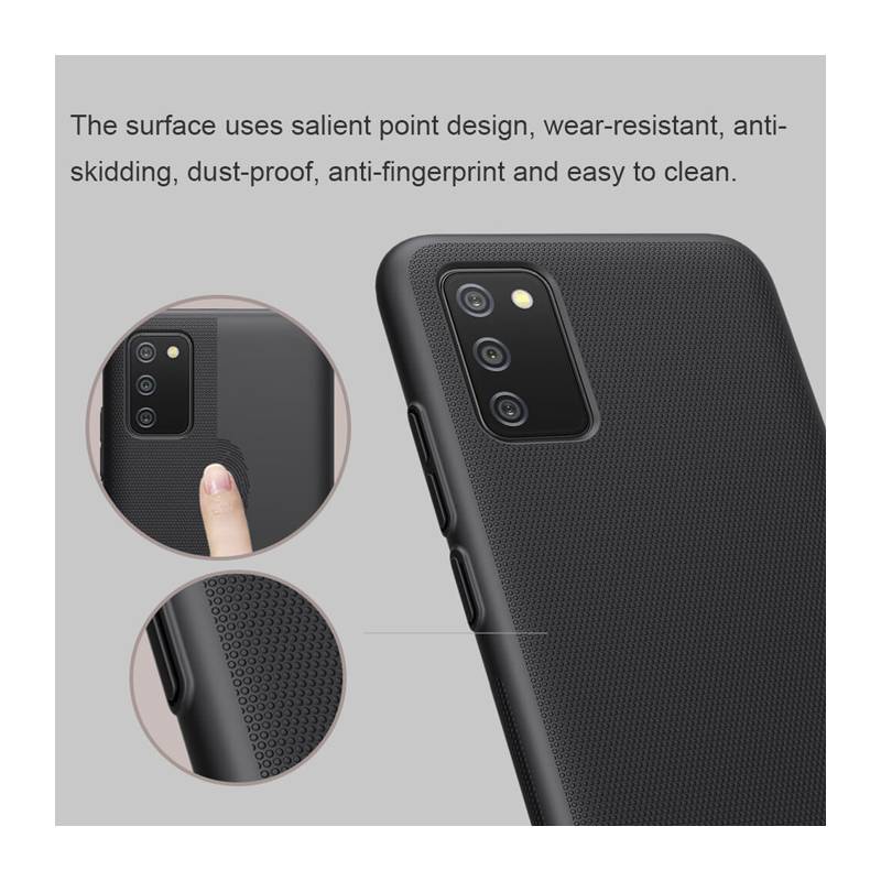 Nillkin θήκη Super Frosted Shield για Samsung A025G/M/F/A02s, μαύρη – φωτογραφία 2