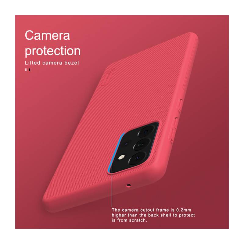 Nillkin θήκη Super Frosted Shield για Samsung Galaxy A72 4G/5G, μαύρη – φωτογραφία 3