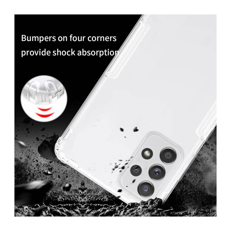 Nillkin θήκη Nature για Samsung Galaxy A72 4G/5G, διάφανη – φωτογραφία 3