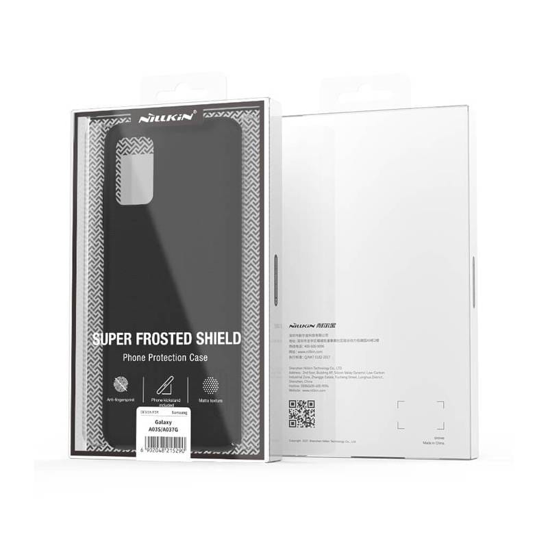 Nillkin θήκη Super Frosted Shield για Samsung Galaxy A03S/A037G, μαύρη – φωτογραφία 4