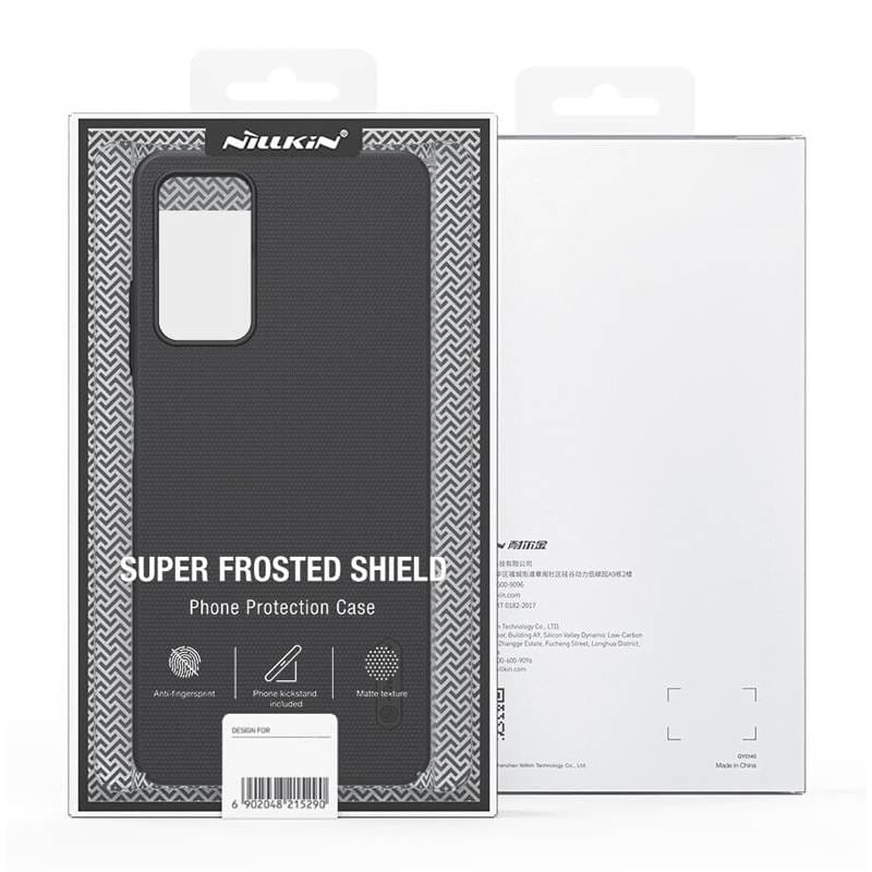Nillkin θήκη Super Frosted Shield για Xiaomi Note 11 5G/M4 Pro 5G, μαύρη – φωτογραφία 4