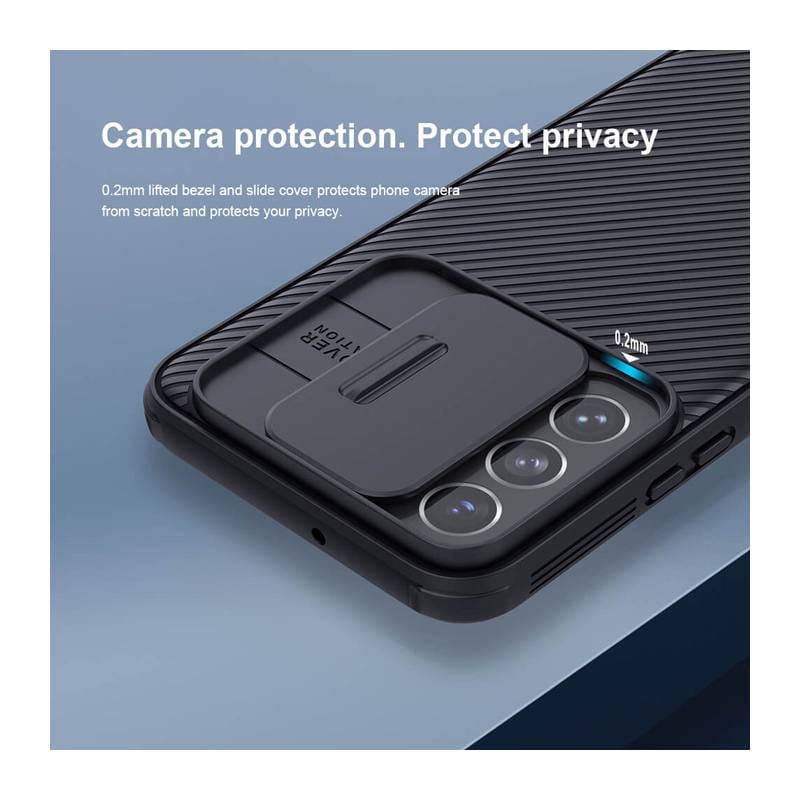 Nillkin θήκη CamShield Pro για Samsung Galaxy S22+, μαύρη – φωτογραφία 2