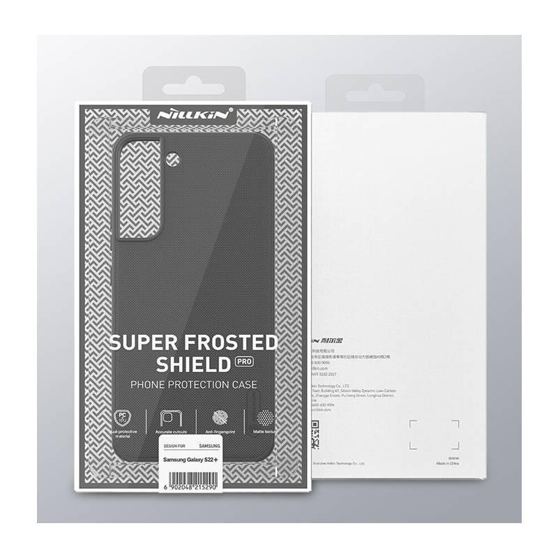 Nillkin θήκη Super Frosted Shield Pro για Samsung Galaxy S22+/Pro, μπλε – φωτογραφία 4