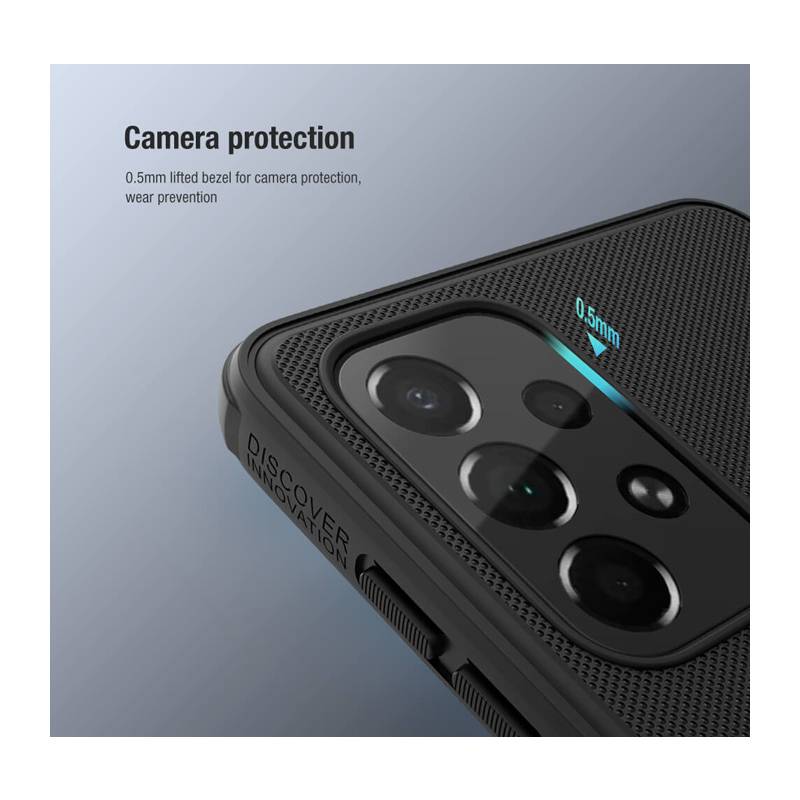 Nillkin θήκη Super Frosted Shield Pro για Samsung Galaxy A73 5G, μαύρη – φωτογραφία 2