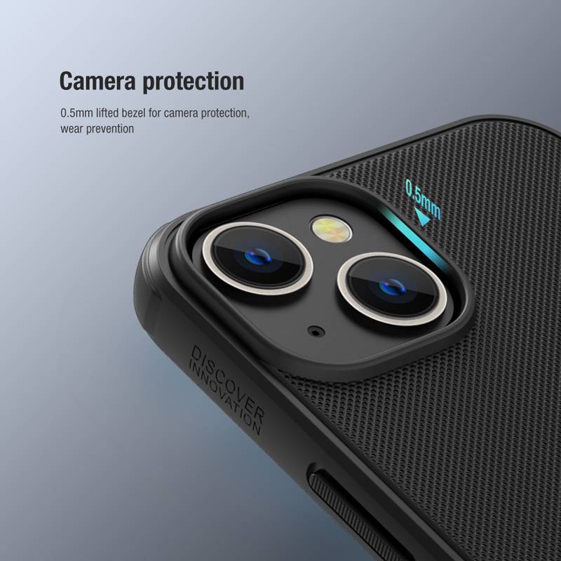 Nillkin θήκη Super Frosted Shield Pro για Apple iPhone 14 Plus, μαύρη – φωτογραφία 2
