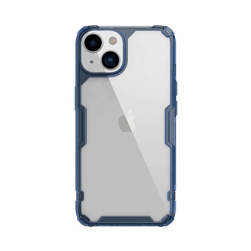 Nillkin θήκη Nature Pro για Apple iPhone 14 Plus, μπλε & διάφανη Nillkin θήκη Nature Pro για Apple iPhone 14 Plus, μπλε & διάφανη