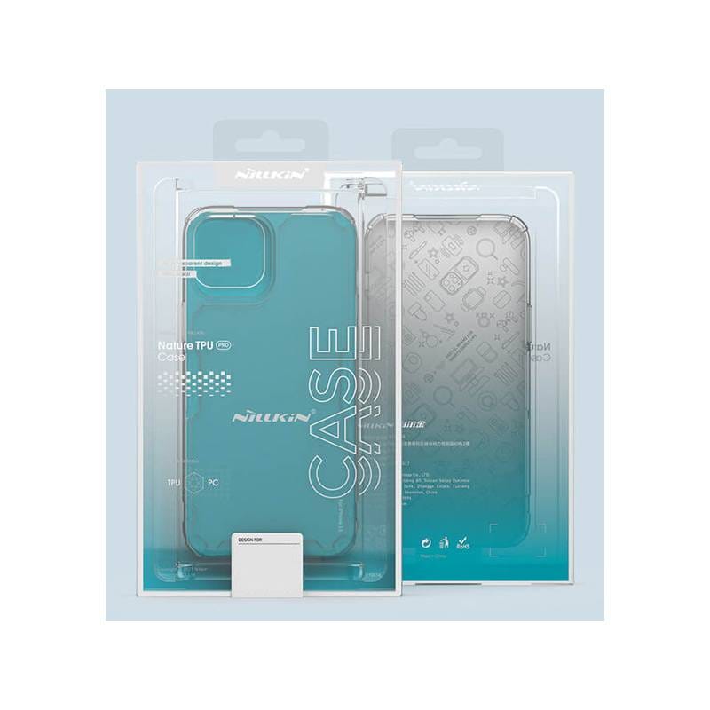 Nillkin θήκη Nature Pro για Apple iPhone 14 Pro Max, μπλε & διάφανη – φωτογραφία 4