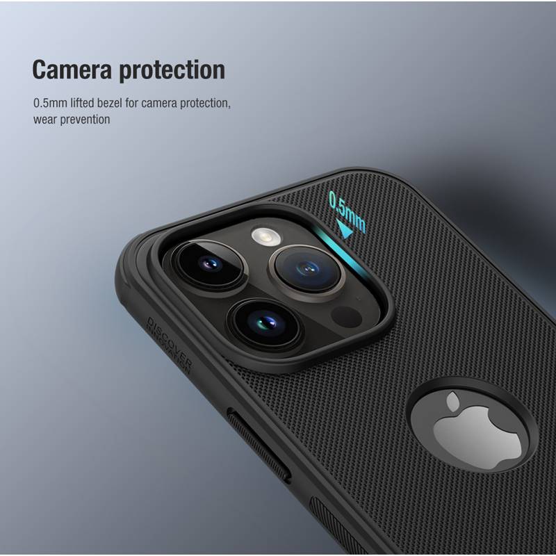 Nillkin θήκη Super Frosted Shield Pro για iPhone 14 Pro, μπλε – φωτογραφία 2
