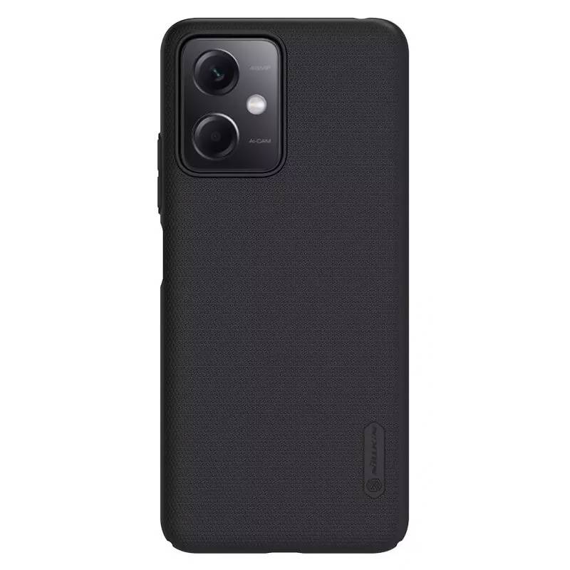 Nillkin θήκη Super Frosted Shield για Xiaomi Redmi Note 12 5G, μαύρο Nillkin θήκη Super Frosted Shield για Xiaomi Redmi Note 12 5G, μαύρο