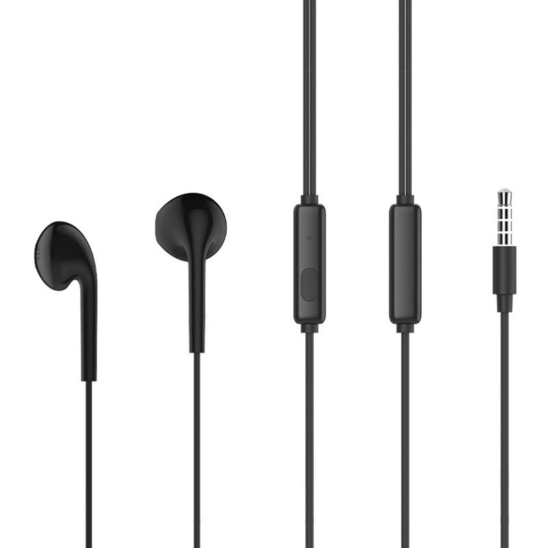 Celebrat earphones με μικρόφωνο G12, 3.5mm σύνδεση, Φ14.2mm, 1.2m, μαύρο – φωτογραφία 2