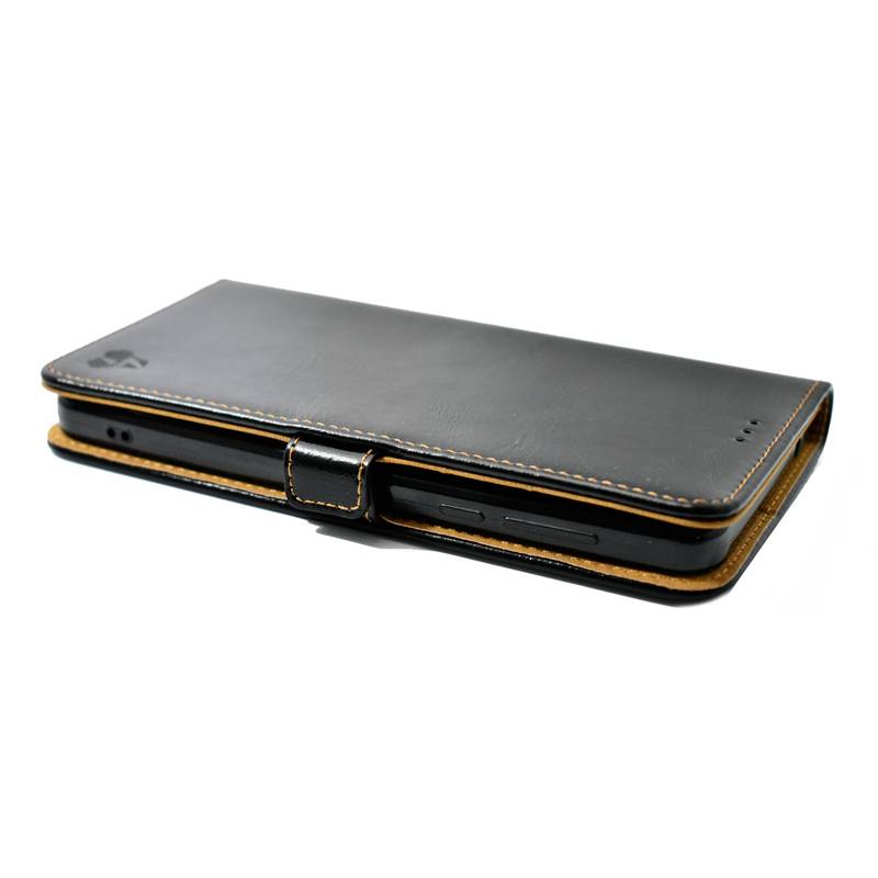 Powertech Θήκη Elegance Leather για Leagoo M8/M8 Pro, Black – φωτογραφία 4