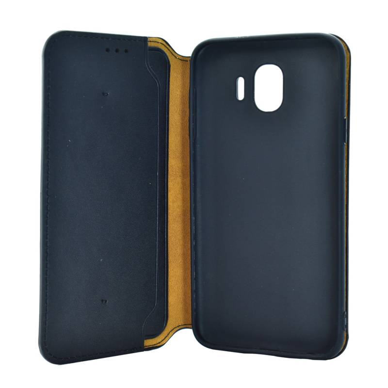 Powertech Θήκη Slim Leather για Samsung J4 2018, μαύρη – φωτογραφία 3