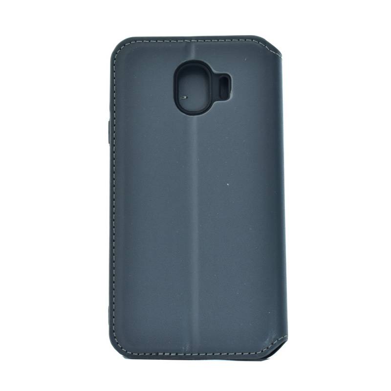 Powertech Θήκη Slim Leather για Samsung J4 2018, γκρι – φωτογραφία 2
