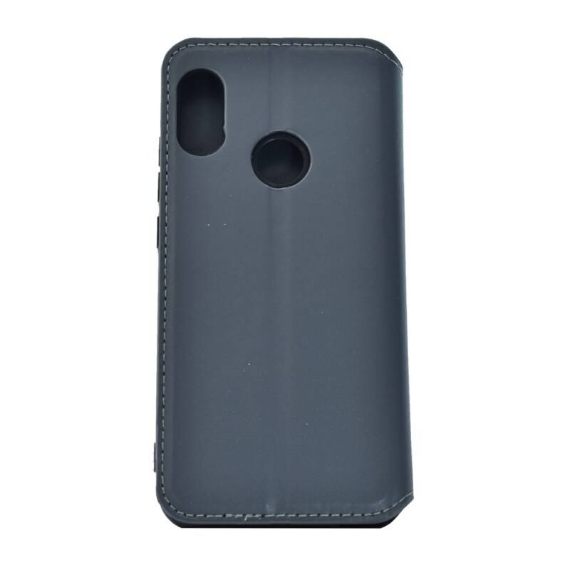 Powertech Θήκη Slim Leather για Xiaomi Redmi 6 Pro, γκρι – φωτογραφία 2