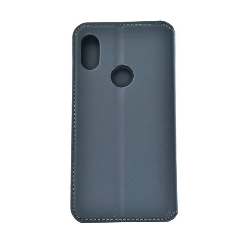 Powertech Θήκη Slim Leather για Xiaomi Redmi Note 6, γκρι – φωτογραφία 2