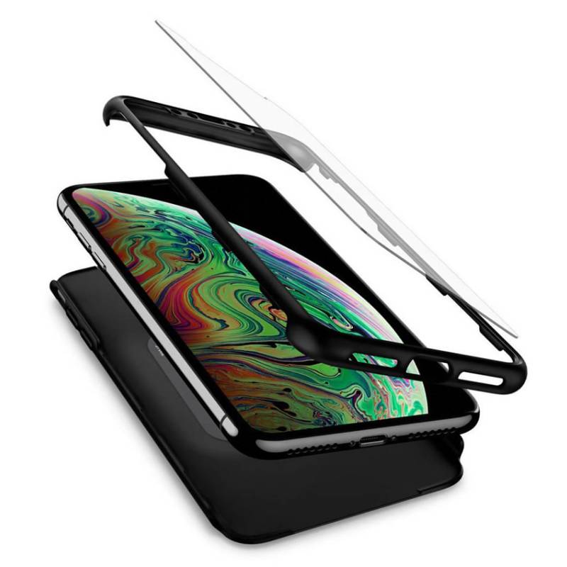 Powertech Θήκη Body 360° με Tempered Glass για Xiaomi Redmi Go, μπλε – φωτογραφία 2