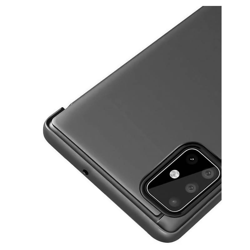 Powertech θήκη Clear view MOB-1515, Huawei P Smart 2020, μαύρη – φωτογραφία 2
