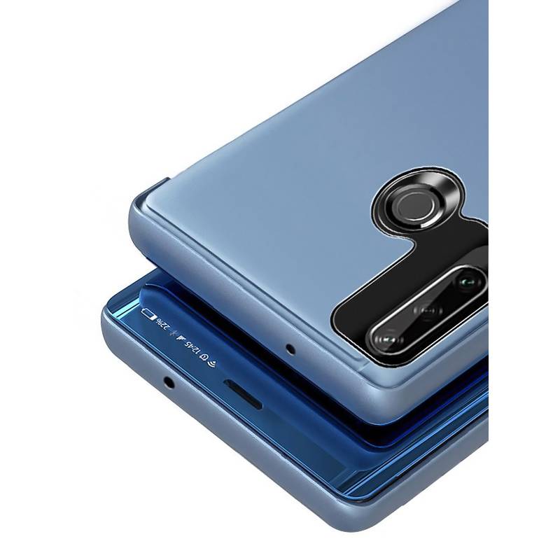 Powertech θήκη Clear view MOB-1518, Huawei Y6p, μπλε – φωτογραφία 2