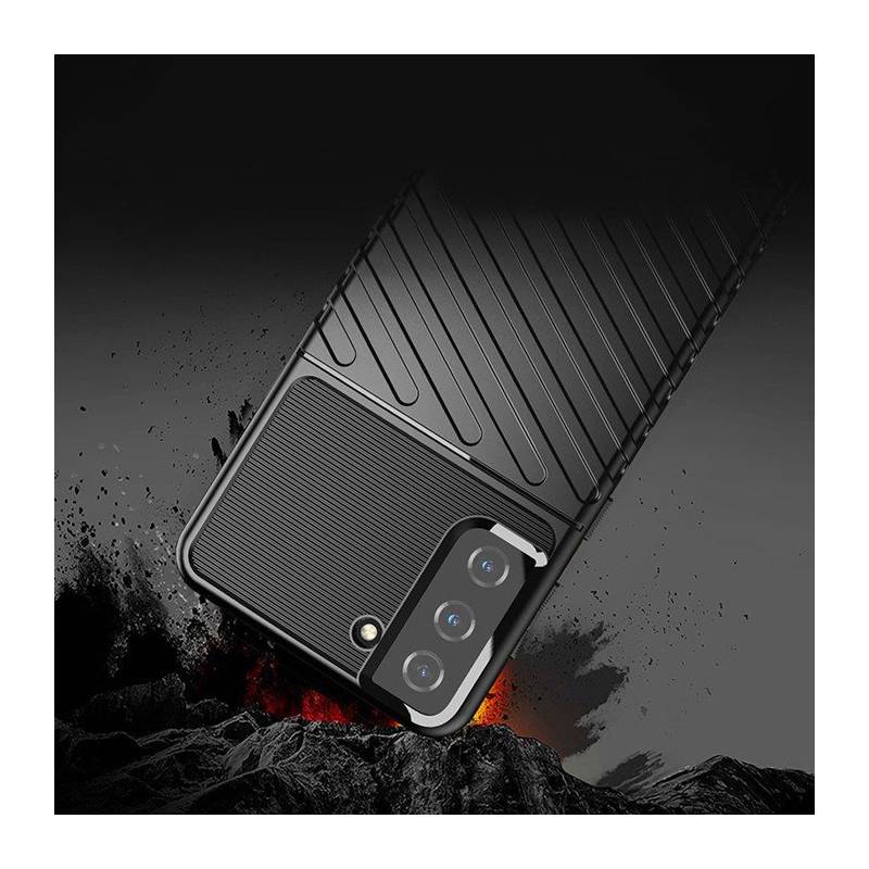 Powertech Θήκη Thunder MOB-1735 για Samsung S22 Plus, μαύρη – φωτογραφία 2