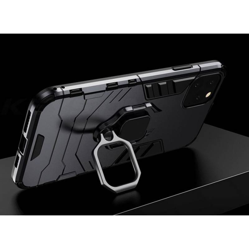Powertech Θήκη Ring Armor MOB-1748 για iPhone 14 Pro, μαύρη – φωτογραφία 4