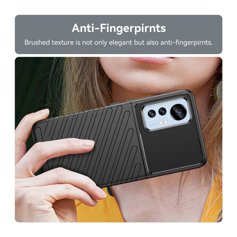Powertech Θήκη Thunder MOB-1757 για Xiaomi 12/12X, μαύρη – φωτογραφία 3
