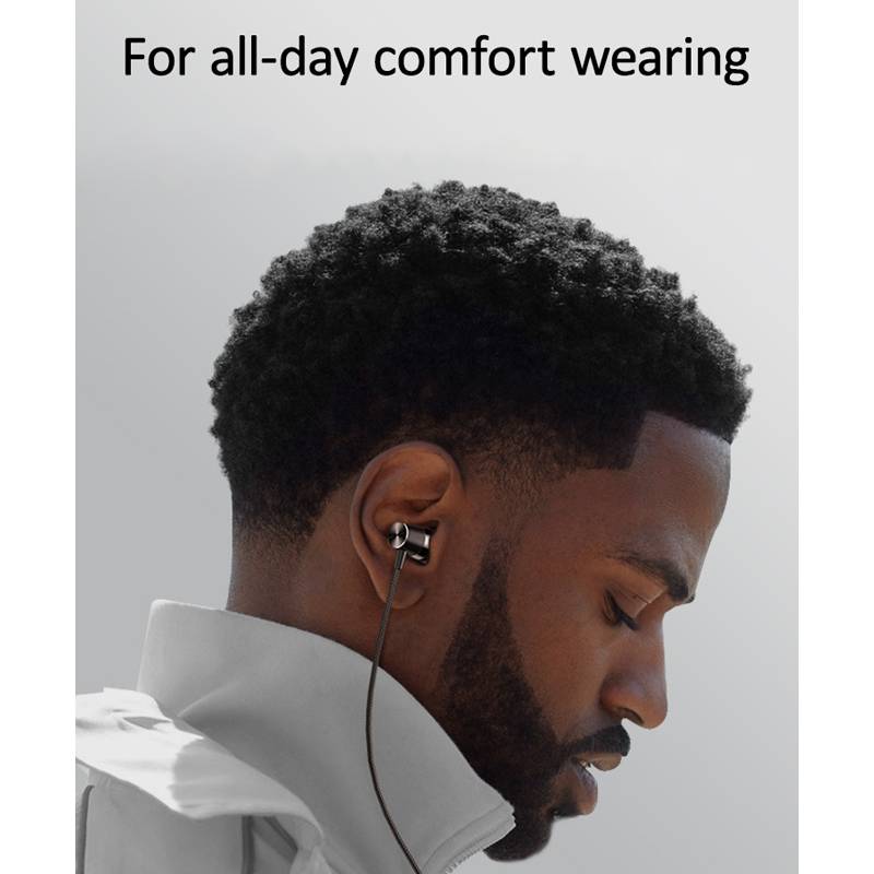 USAMS earphones με μικρόφωνο EP-42, 3.5mm σύνδεση, Φ10mm, 1.2m, μαύρα – φωτογραφία 2