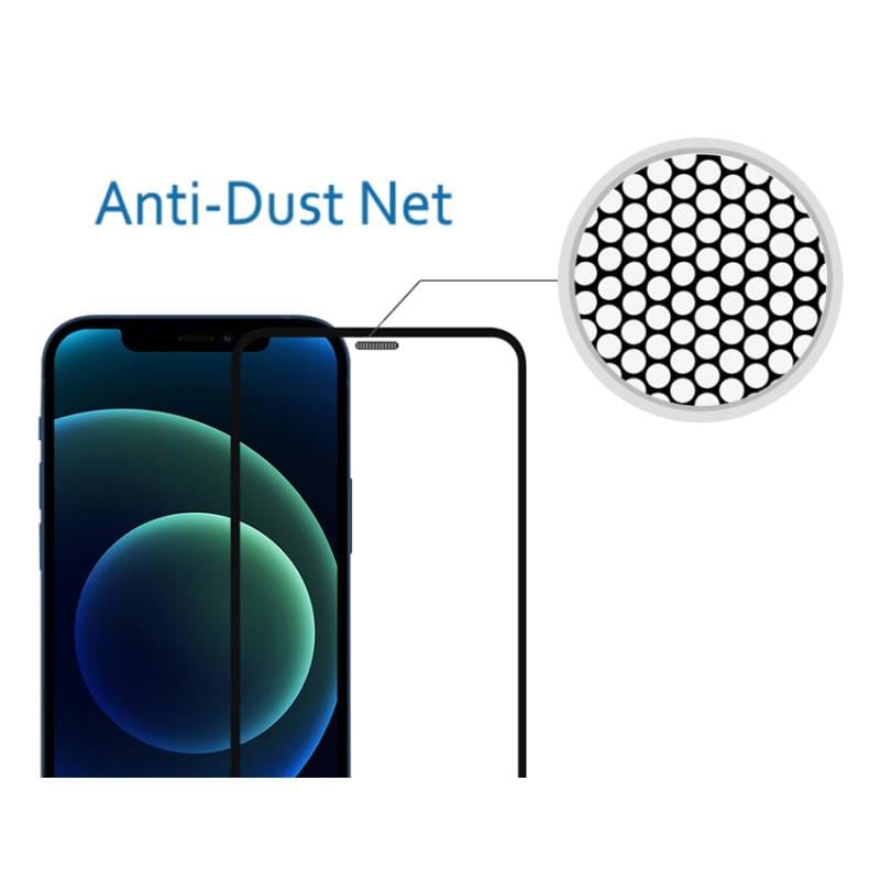 Powertech tempered glass 5D TGCDP-0003 iPhone 12 Mini, dustproof – φωτογραφία 2