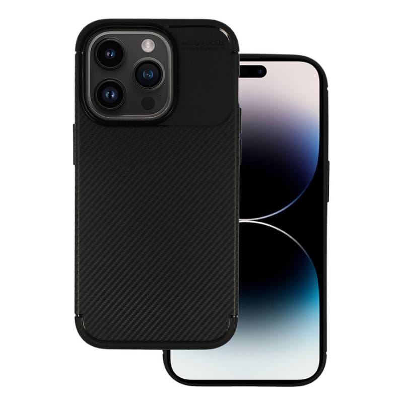 Vennus Θήκη Carbon Elite VNS-0057 για iPhone 14 Pro, μαύρη