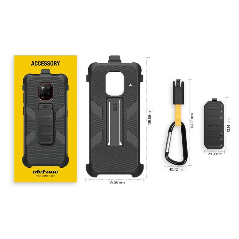 Ulefone θήκη προστασίας για Power Armor 14, μαύρη – φωτογραφία 4