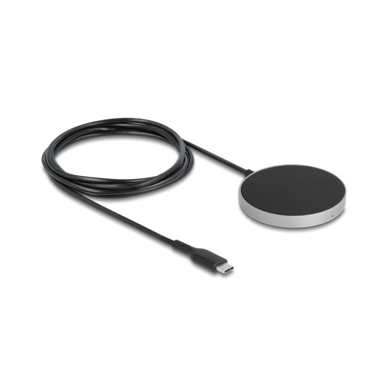 Delock ασύρματος φορτιστής 66467, 15W, μαγνητικός, μαύρος Delock ασύρματος φορτιστής 66467, 15W, μαγνητικός, μαύρος
