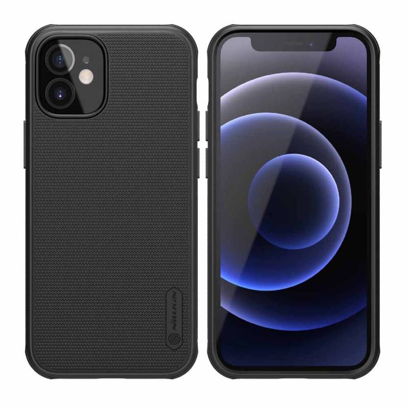 Nillkin θήκη Super Frost Shield για Apple iPhone 12 mini, μαύρη