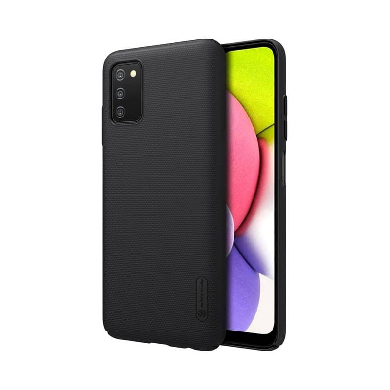 Nillkin θήκη Super Frosted Shield για Samsung Galaxy A03S/A037G, μαύρη Nillkin θήκη Super Frosted Shield για Samsung Galaxy A03S/A037G, μαύρη