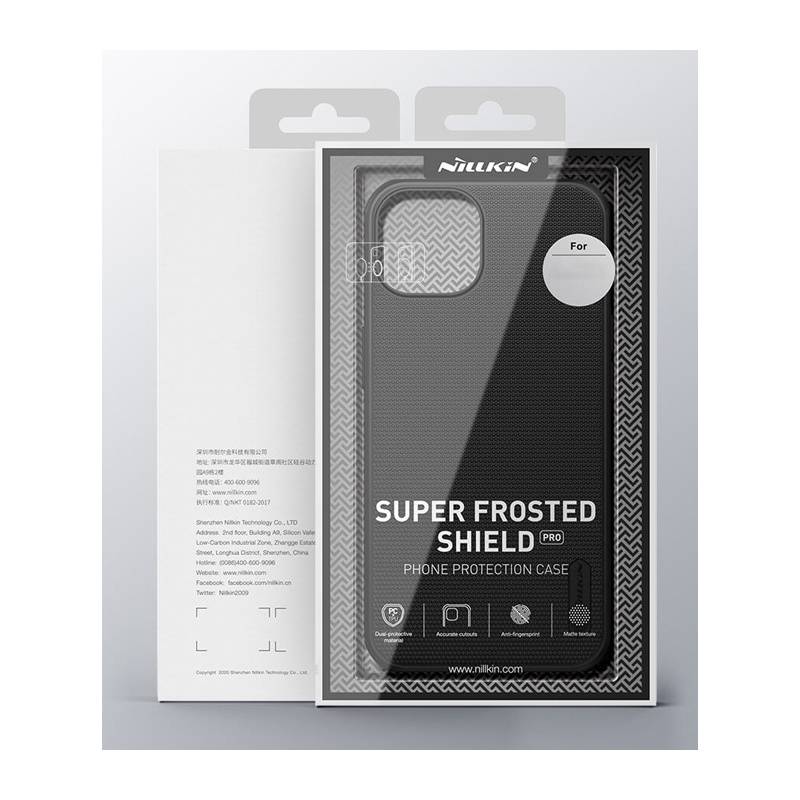 Nillkin θήκη Super Frosted Shield Pro Magnetic, iPhone 14 Pro Max, μαύρη – φωτογραφία 3