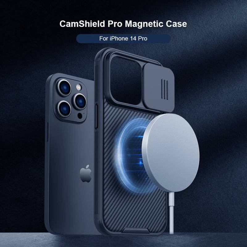 Nillkin θήκη CamShield Pro Magnetic για iPhone 14 Pro, μαύρη – φωτογραφία 2