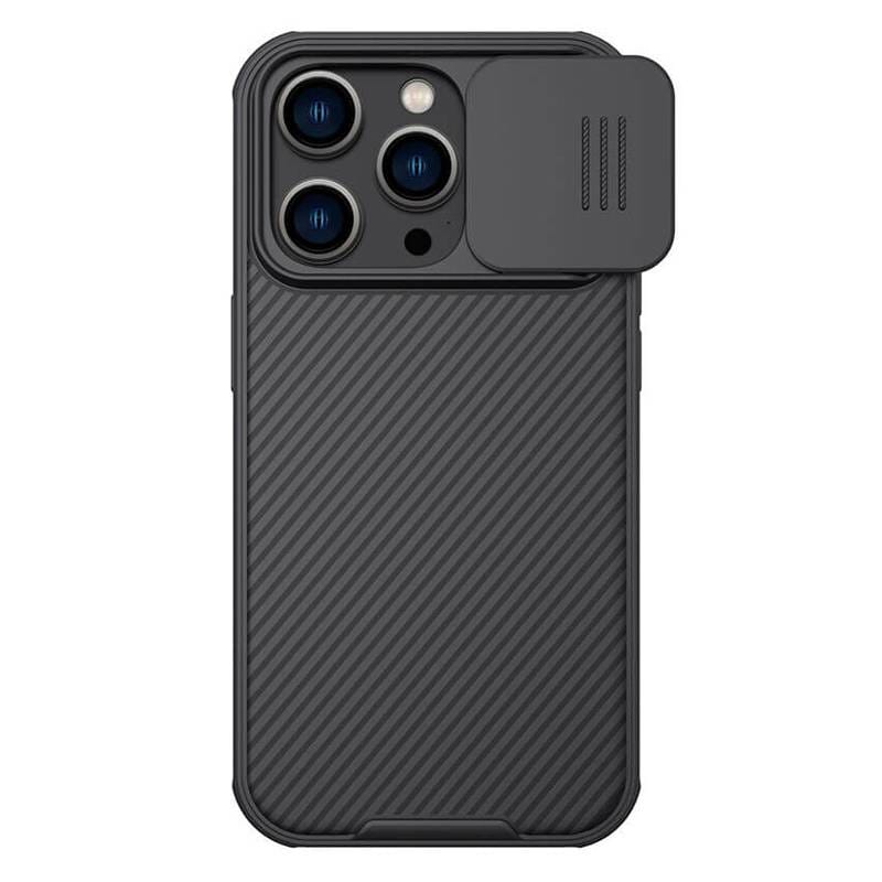Nillkin θήκη CamShield Pro Magnetic για iPhone 14 Pro, μαύρη Nillkin θήκη CamShield Pro Magnetic για iPhone 14 Pro, μαύρη